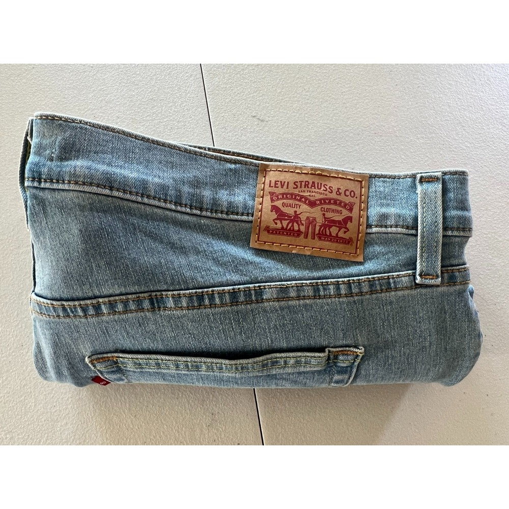 Levis Womens 20W Medium 725 High Rise Bootcut Jeans Light Wash Denim 40x27